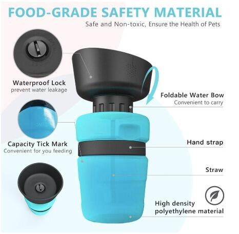 Kelda — Gourde 2-en-1 avec Bol Pliable