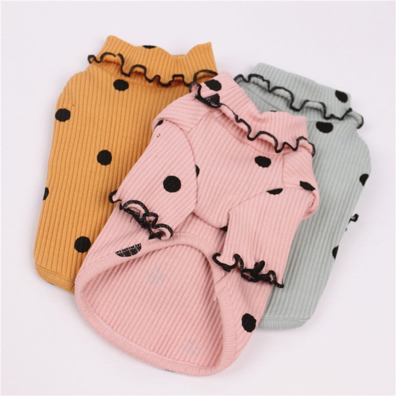 Dottr — T-Shirt Coton à Pois pour Chien