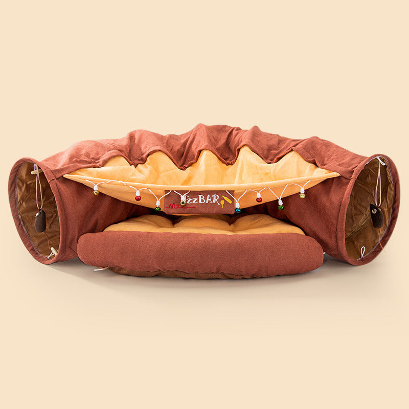 Gandr — Tunnel de Jeu Pliable pour Chat
