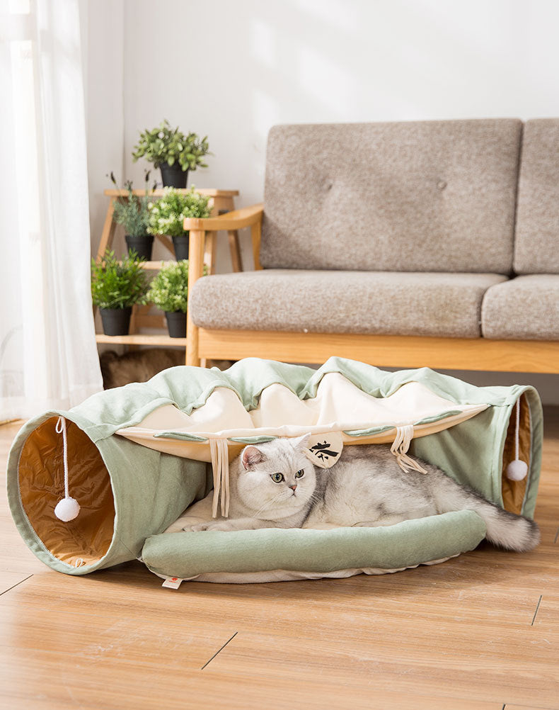 Gandr — Tunnel de Jeu Pliable pour Chat