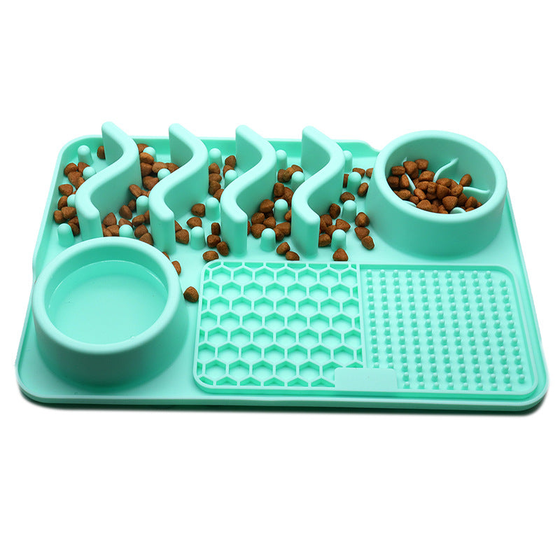 Slíkr — Tapis de Léchage Slow-Feeder Silicone