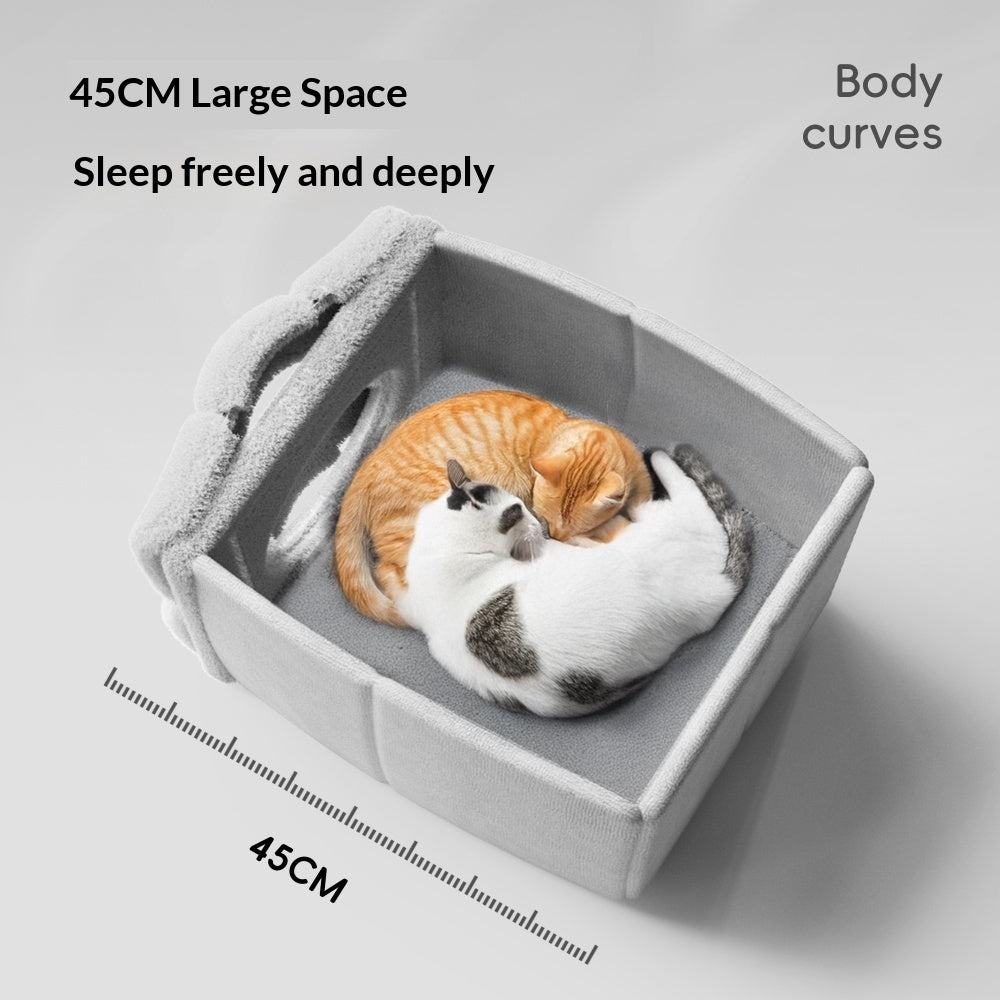 Nótt — Lit Pliable Fermé pour Chat