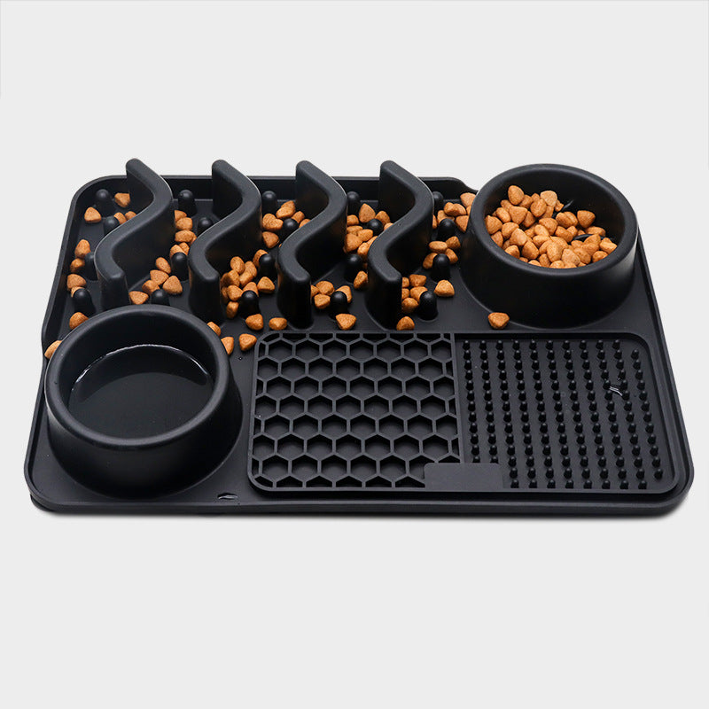 Slíkr — Tapis de Léchage Slow-Feeder Silicone