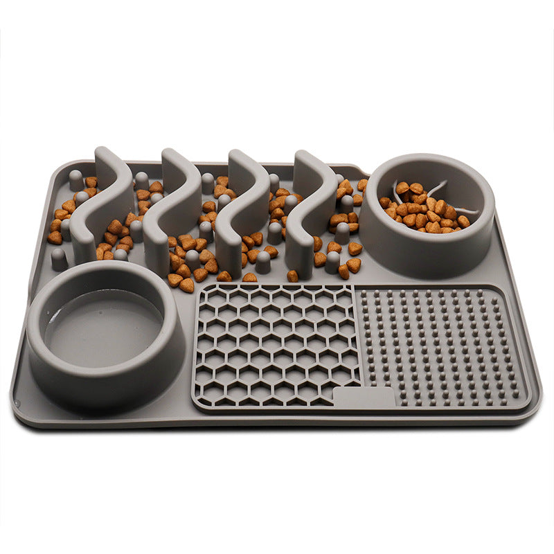 Slíkr — Tapis de Léchage Slow-Feeder Silicone