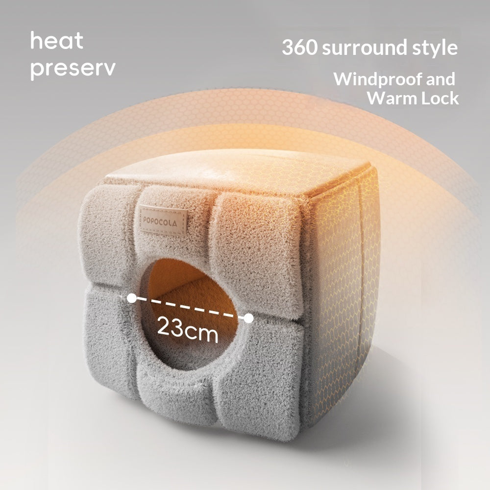 Nótt — Lit Pliable Fermé pour Chat