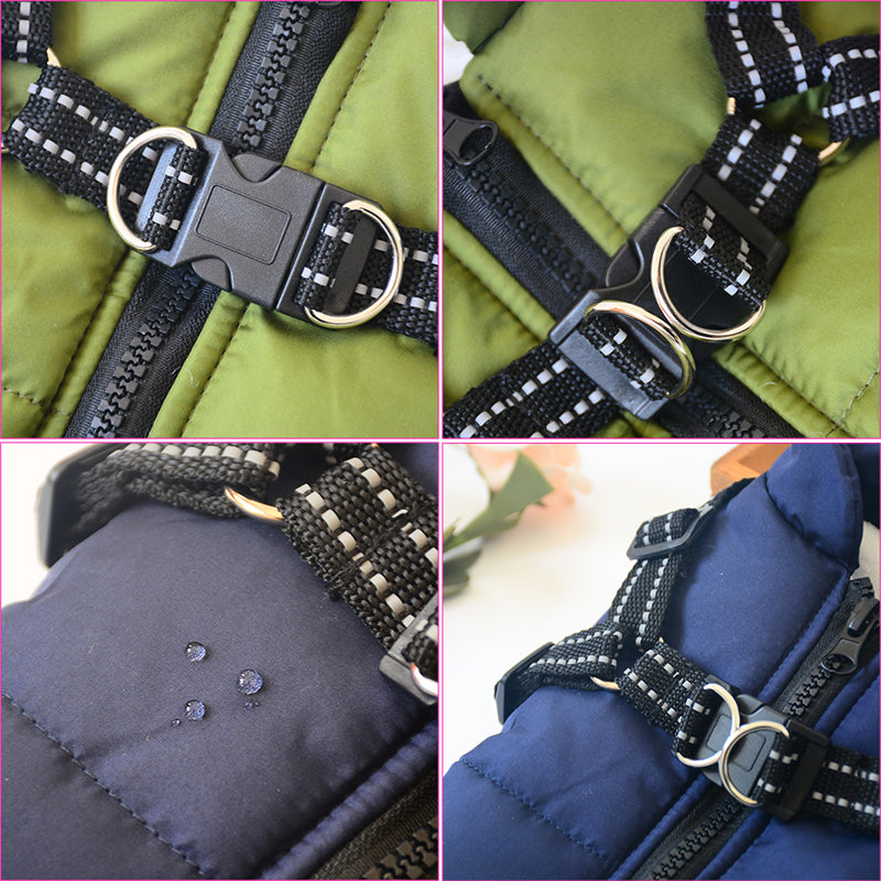 Isungr — Manteau Hiver avec Harnais Intégré