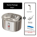 Urðarbrunnr — Fontaine Filtrante Inox pour Chat