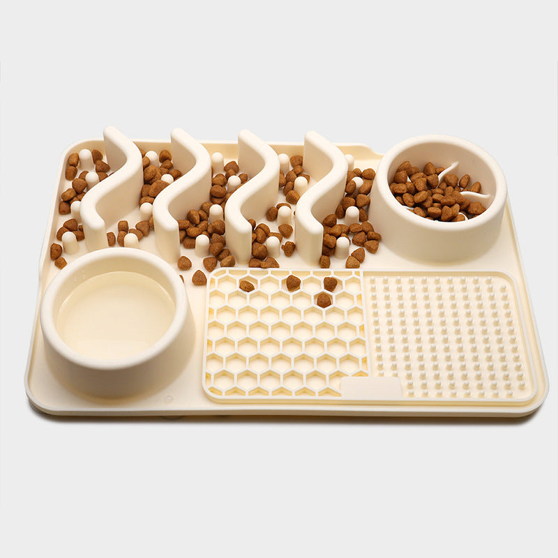 Slíkr — Tapis de Léchage Slow-Feeder Silicone