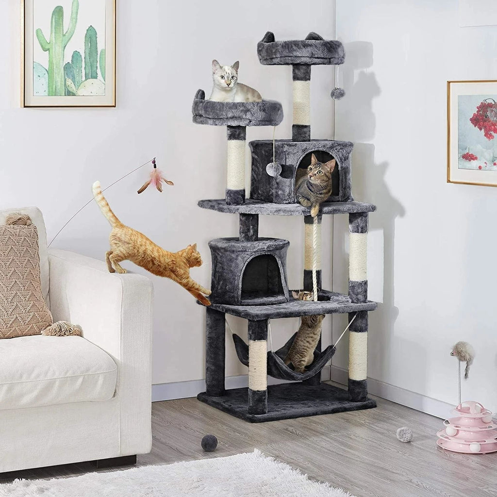 Asgard — Arbre à Chat Vertical Premium avec Lit Intégré
