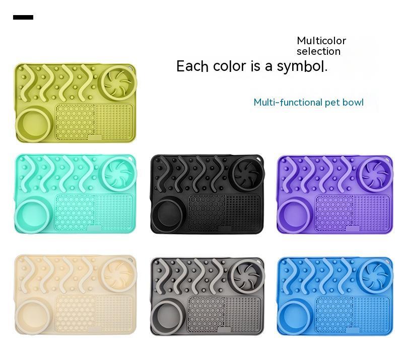 Slíkr — Tapis de Léchage Slow-Feeder Silicone