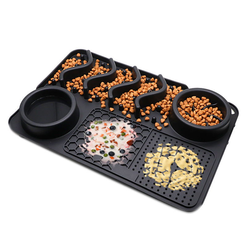 Slíkr — Tapis de Léchage Slow-Feeder Silicone