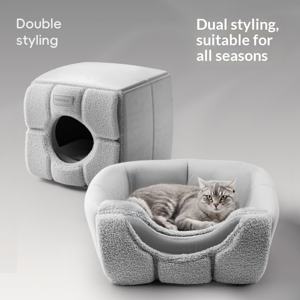 Nótt — Lit Pliable Fermé pour Chat