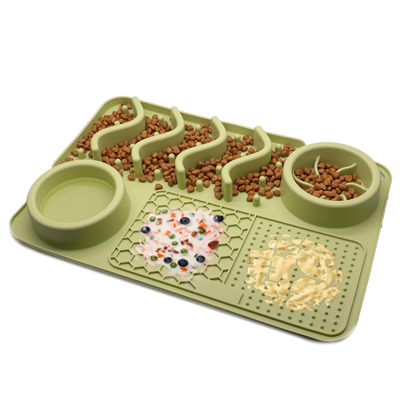 Slíkr — Tapis de Léchage Slow-Feeder Silicone