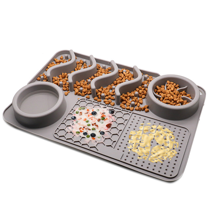 Slíkr — Tapis de Léchage Slow-Feeder Silicone