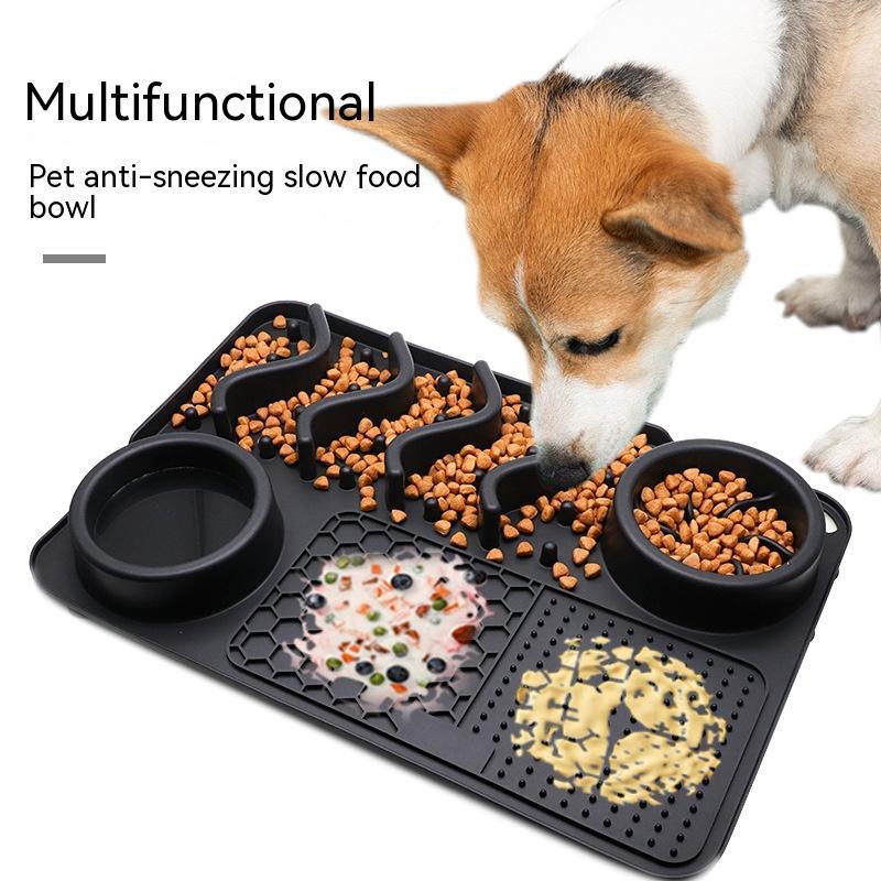 Slíkr — Tapis de Léchage Slow-Feeder Silicone