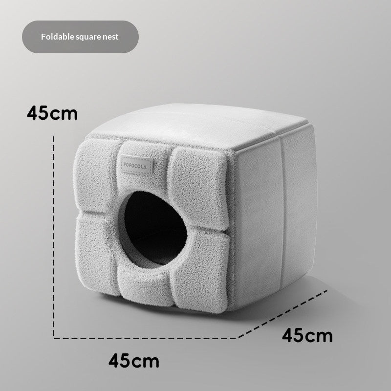 Nótt — Lit Pliable Fermé pour Chat