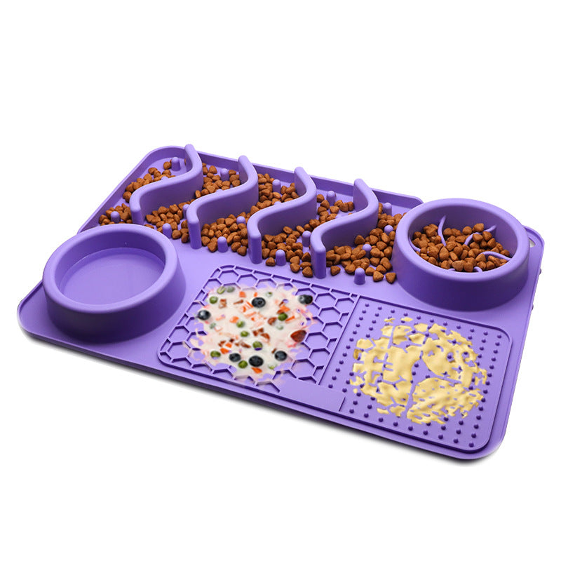 Slíkr — Tapis de Léchage Slow-Feeder Silicone