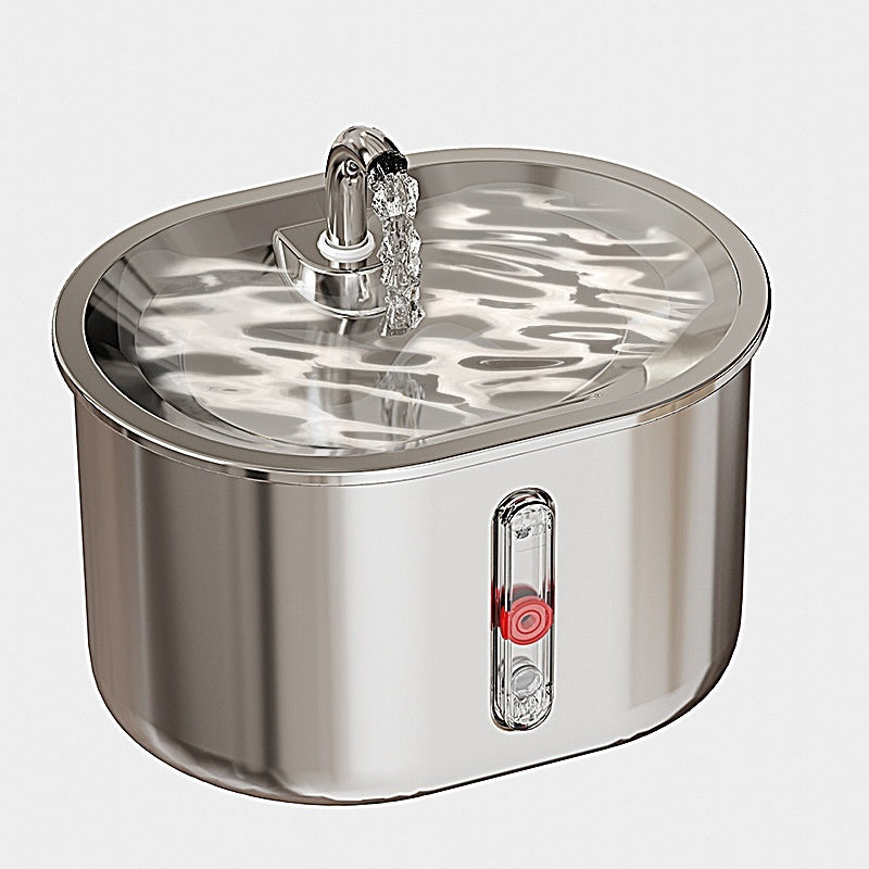 Urðarbrunnr — Fontaine Filtrante Inox pour Chat